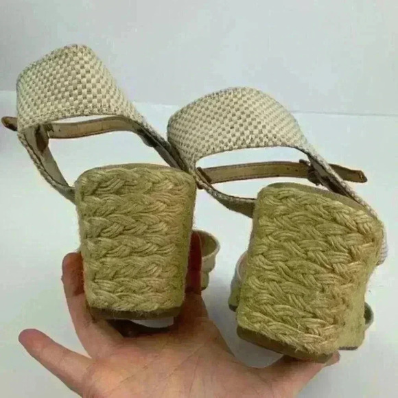 Lucky brand wedges Kyndra size 11 41 Espadrilles - Picture 8 of 9